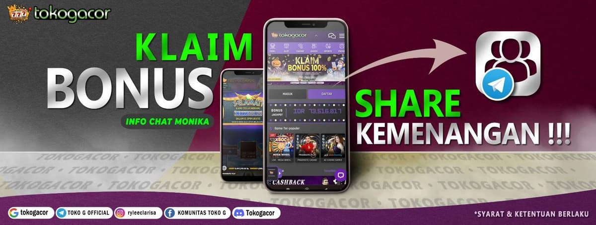 BONUS SHARE KEMENANGAN Banner