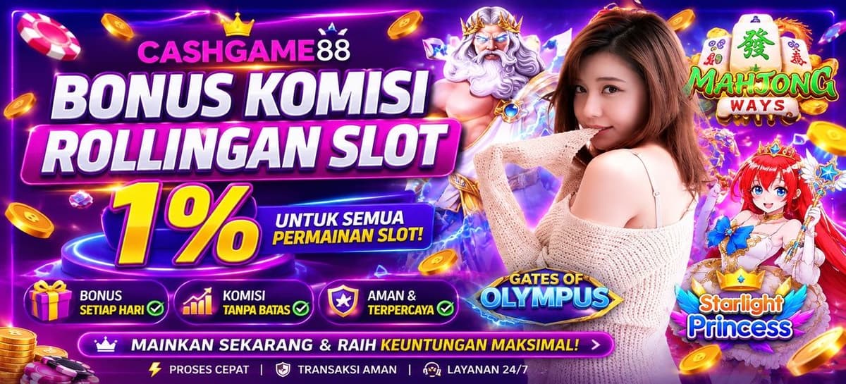 Promo Bonus Komisi Slot