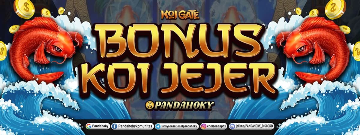 BONUS KOI JEJER - KOI GATE Banner