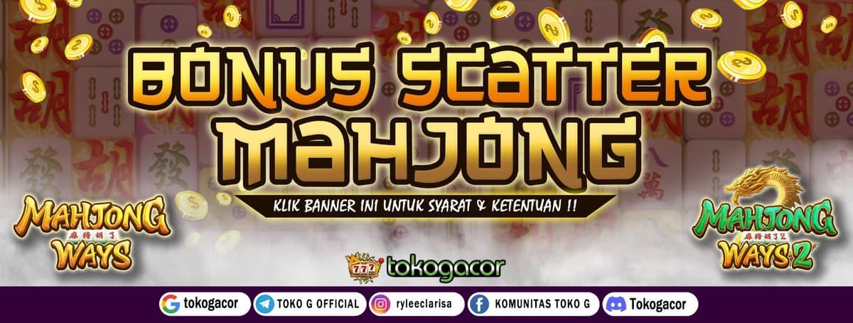 BONUS SCATTER MAHJONG Banner