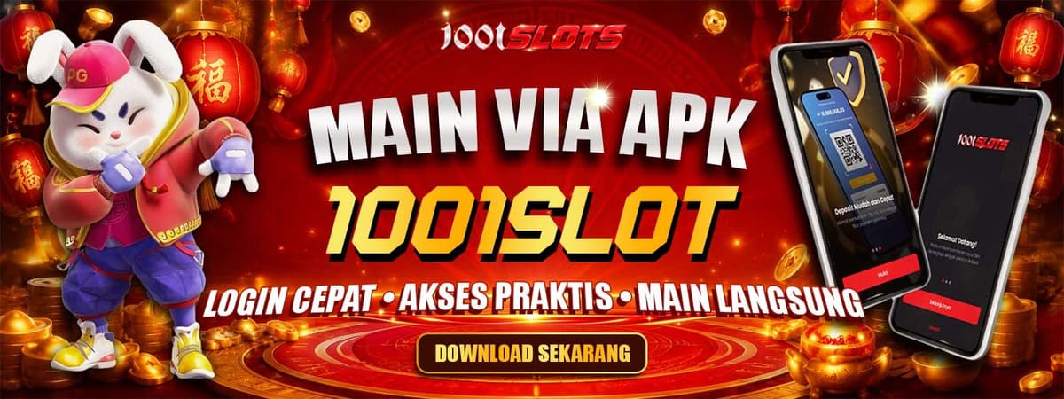 APK 1001SLOT Banner