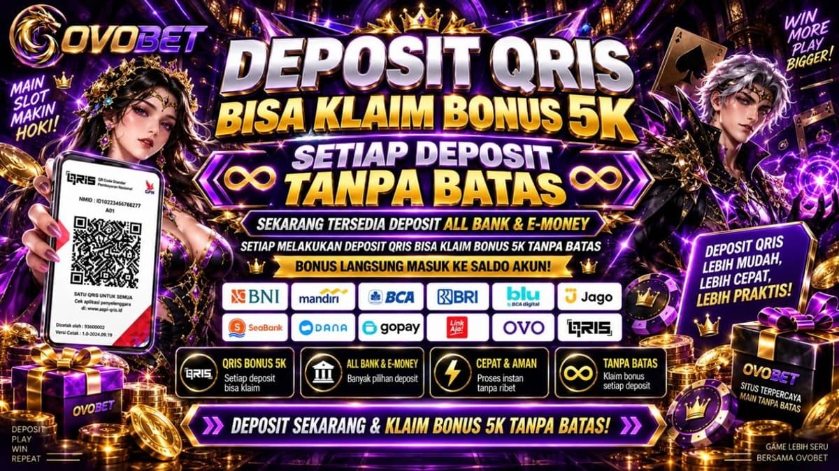 KINI TERSEDIA DEPOSIT ALL BANK & E-MONEY BESERTA BONUS ! Banner