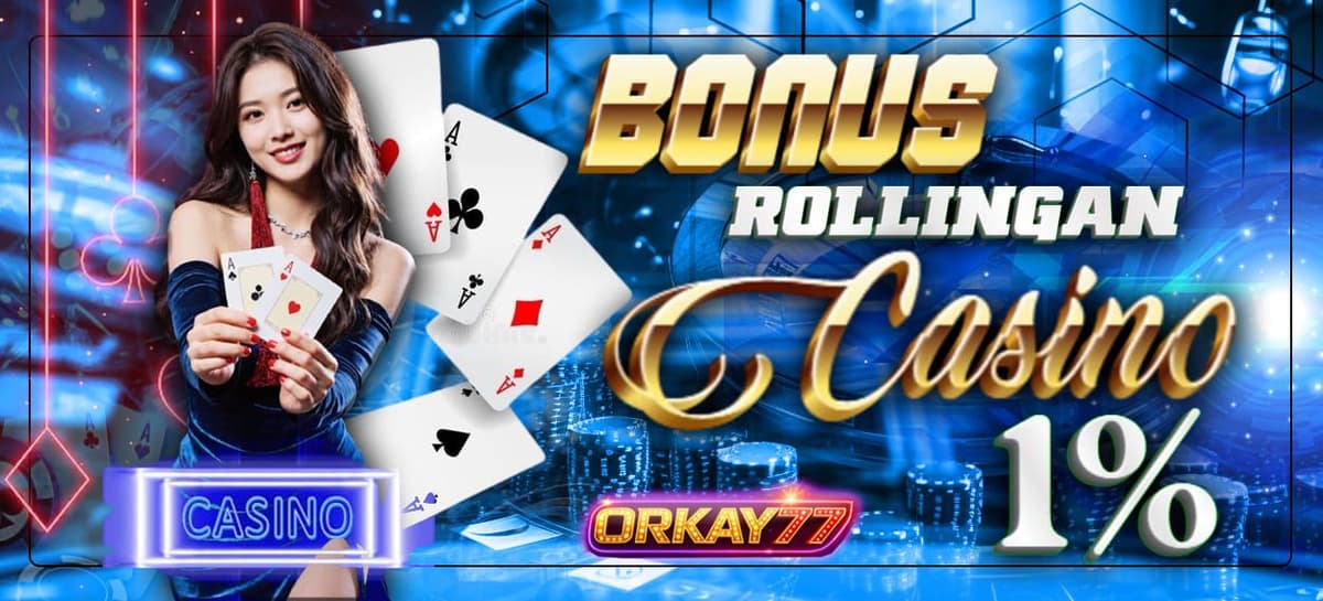 Promo BONUS ROLLINGAN CASINO 1%