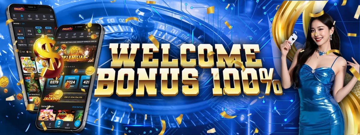 BONUS NEW MEMBER 100% Banner