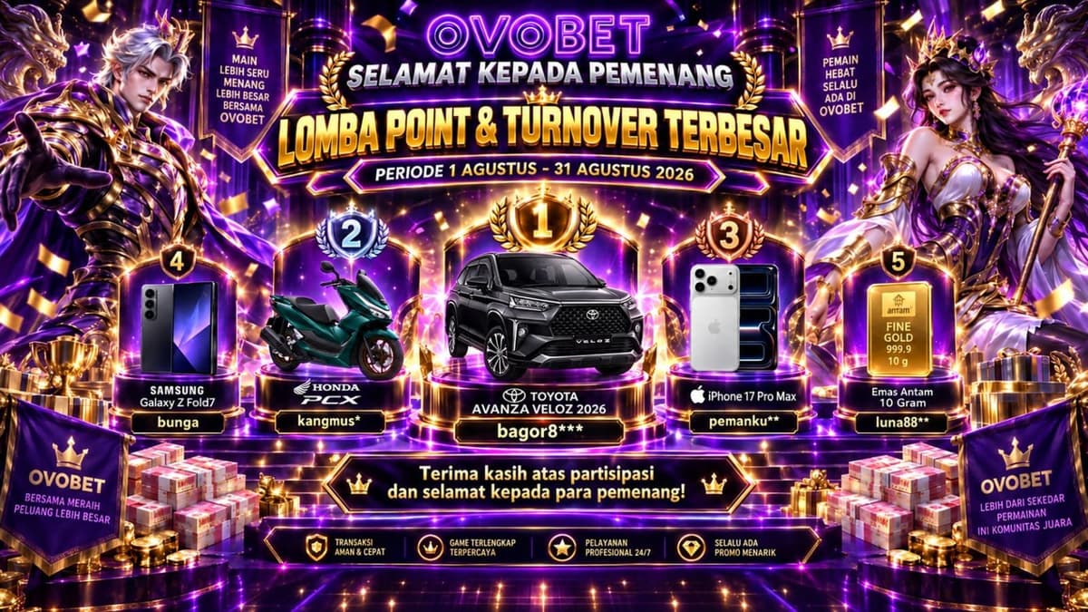 MAXWIN TERBESAR OVOBET Banner
