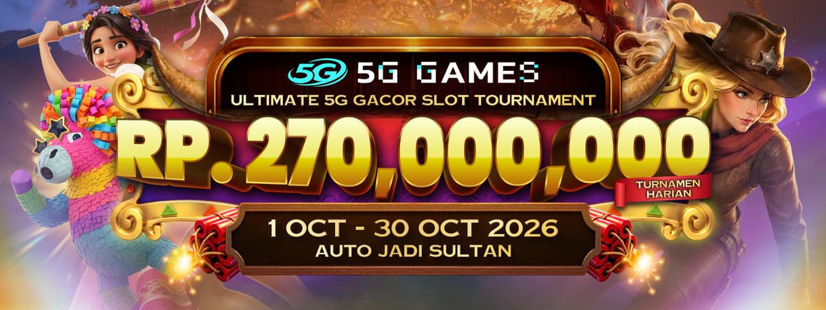 5G - Ultimate GACOR Tournament Banner