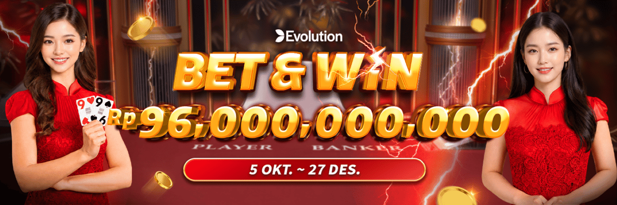 Evolution -Bet & Win Q4 Banner