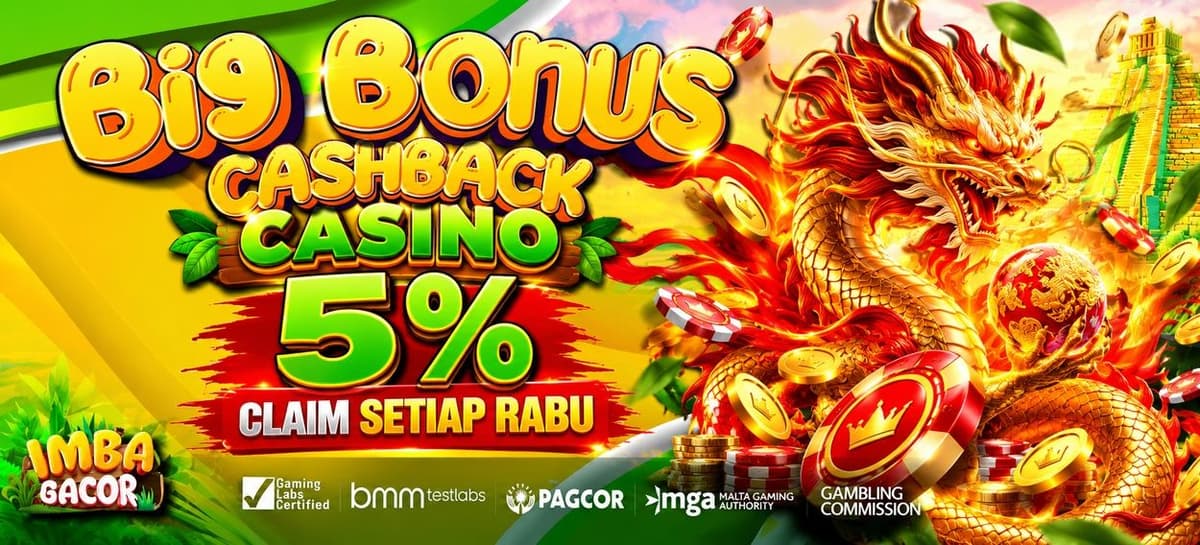 BONUS CASHBACK CASINO 5%