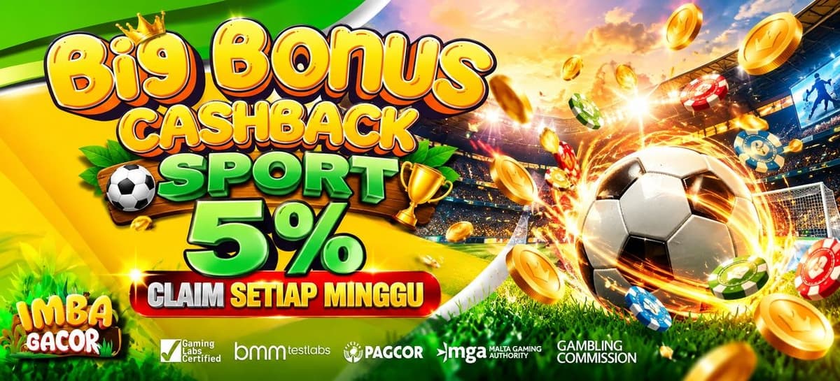 BONUS CASHBACK SPORT 5%