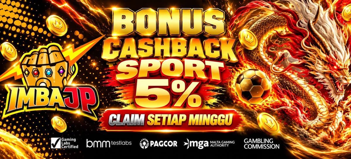 BONUS CASHBACK SPORT 5%