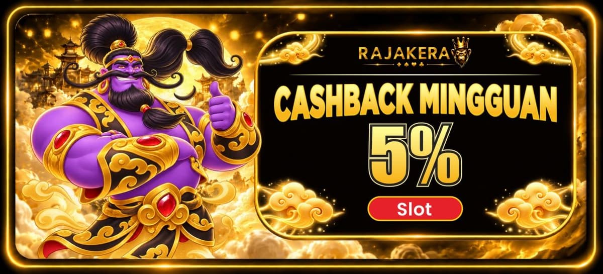 Promo Cashback Slot 5%