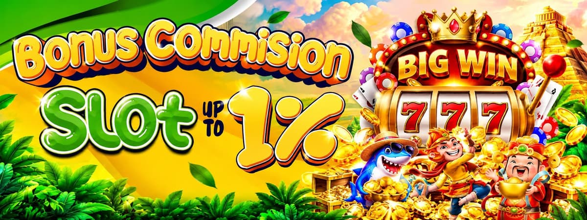 Bonus Commission Slot Banner