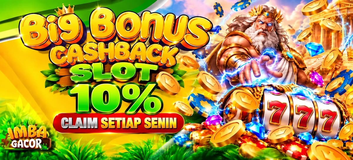 Promo Bonus Cashback Slot Game 10%