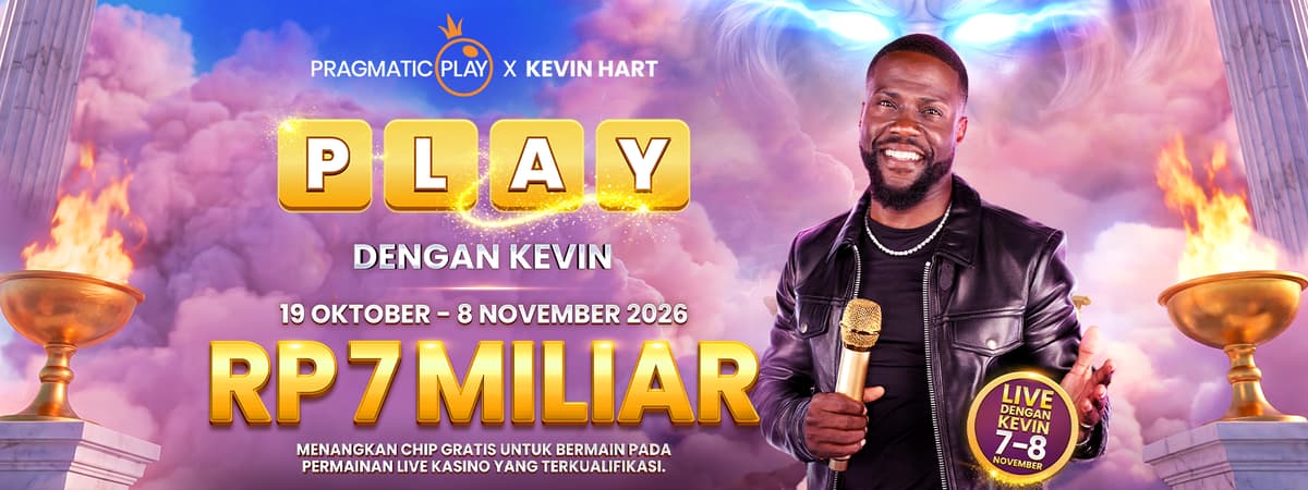 Pragmatic Play - Kevin Hart Collab Banner