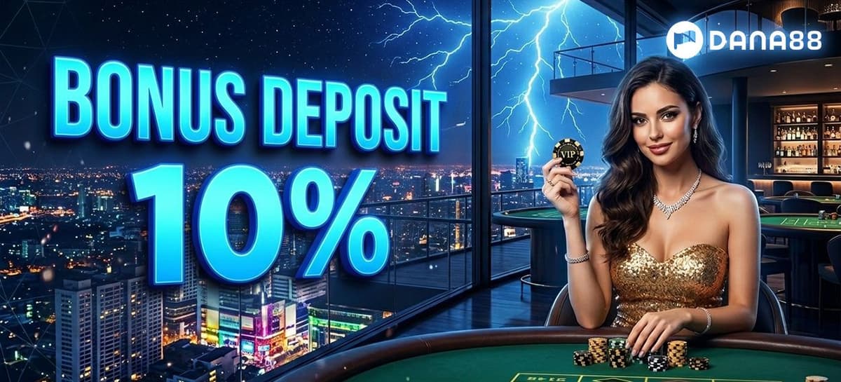 Bonus Deposit Harian 10 %