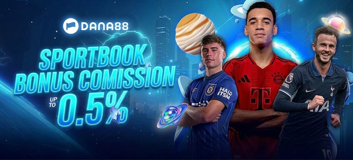 Bonus Comission Sportbook up to 0.5%